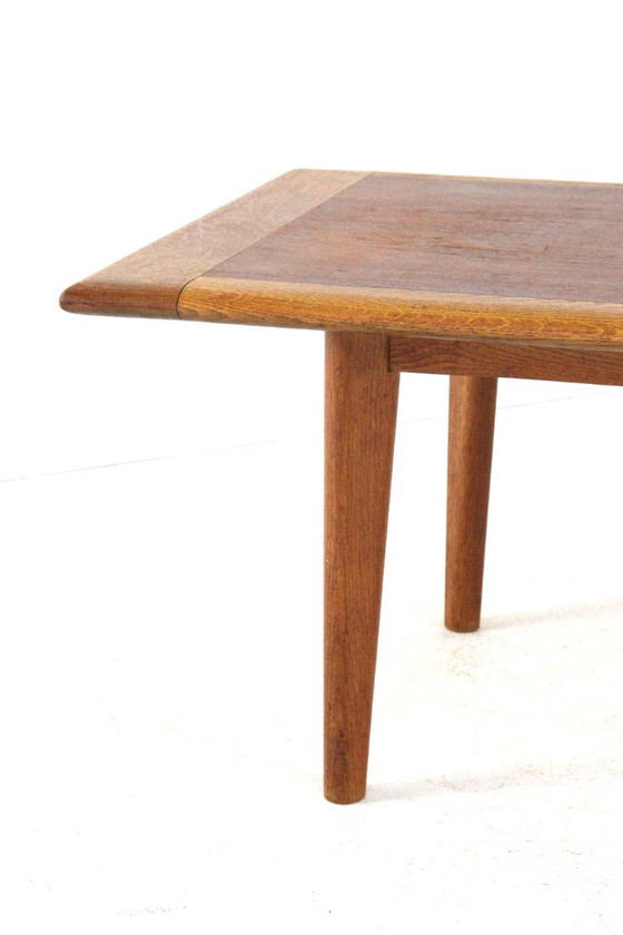 Tavolino da caffè vintage in teak e rovere, restaurato, stile metà secolo. – Tavolini da caffè, Wood (photo 13 of 17)