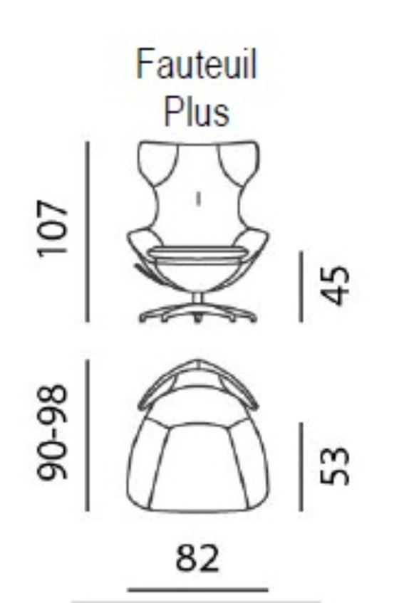 Image 1 of Leolux Caruzzo fauteuil