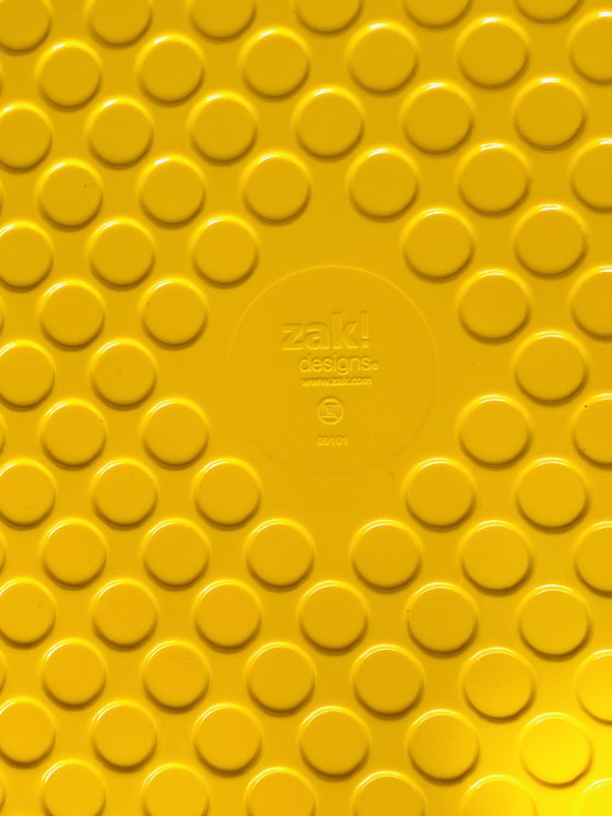 Image 1 of Zak ! Plateau design jaune vif