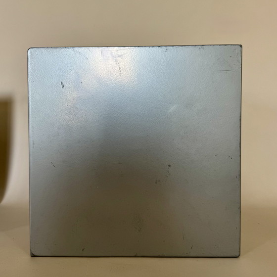 Image 1 of Coppia di mensole anni '70 in acciaio inox spazzolato