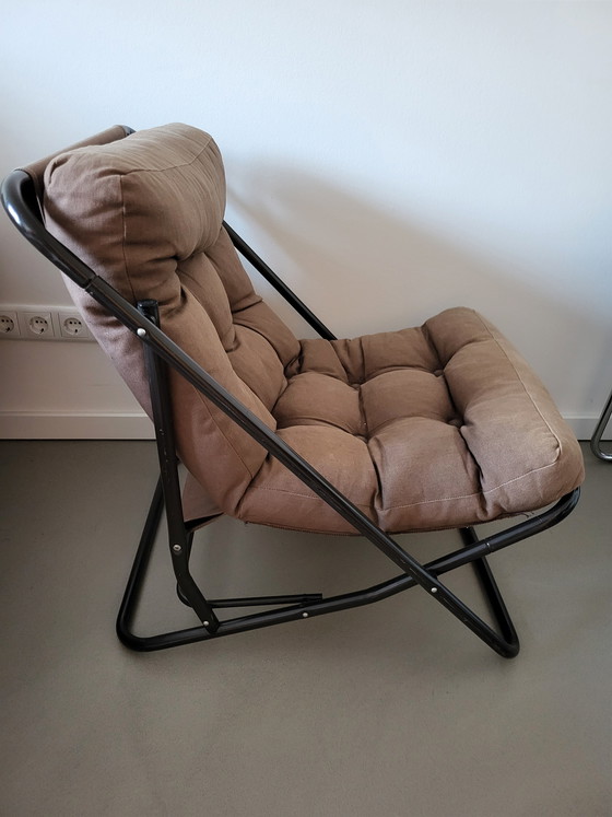 Image 1 of Klappbarer Liegestuhl aus den 1980er Jahren