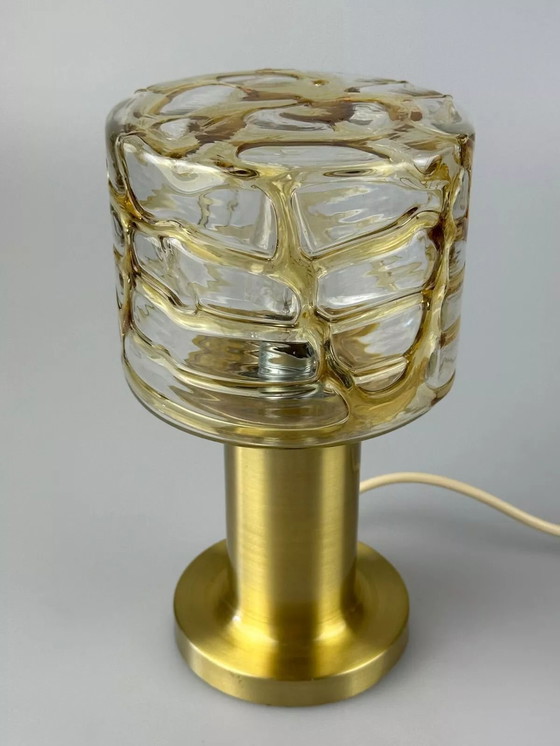 Image 1 of Lampe de table des années 60 70 Laiton Doria Leuchten Germany Design