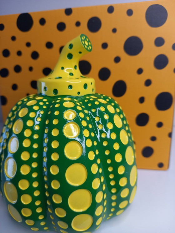 Image 1 of Pumpkin polka dot Yayoi Kusama (after) 