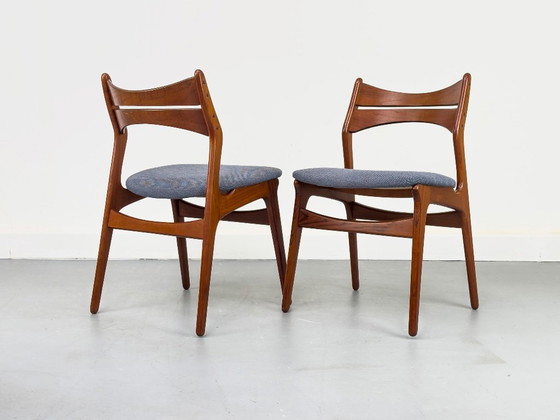 Teak Dining Chairs by Erik Buch for Chr. Christensens Møbelfabrik, 1960s, Set of 6 – Wood (photo 16 of 24)