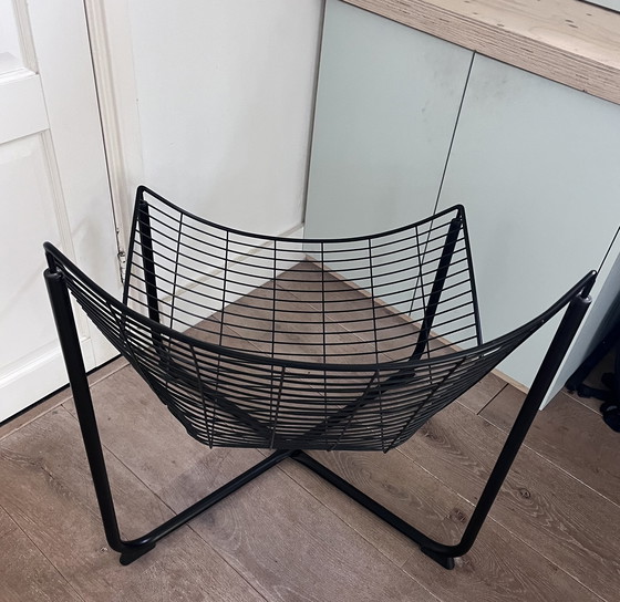 Image 1 of Niels Gammelgaard fauteuil Råane zwart draadstoel