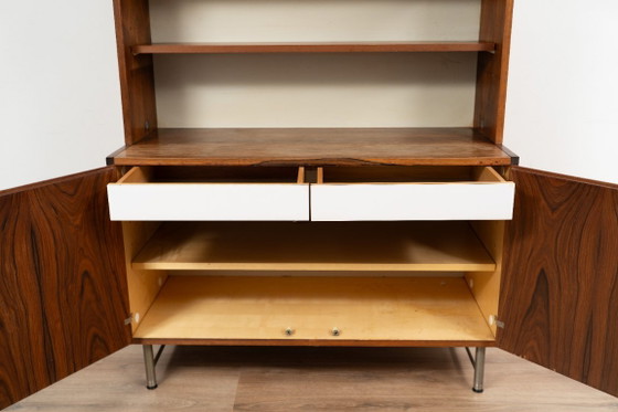 Wandkast van Cees Braakman – Pastoe, Opbergkast, Metaal, Hout (photo 7 of 16)