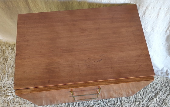 Image 1 of Wooden side table/bedside table - mid-20th century