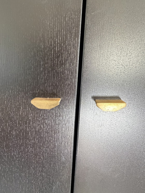 Image 1 of 2x Ikea Pax closets in darkbrown/black