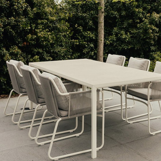 Image 1 of RODA Plein Air garden table - 220x100 with Harp garden chair (set of 6)