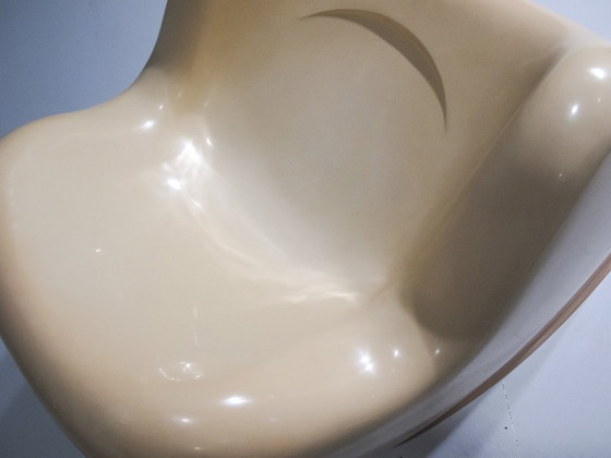 Image 1 of Artemide Toga Chair 4 van Sergio Mazza / Gebroken wit / Patent aangevraagd