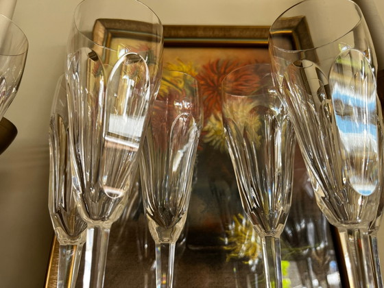 Val Saint Lambert 8 Pieces – Glass & Decanter, Crystal, Glass (photo 10 of 11)