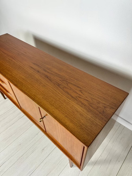 Image 1 of Petit sideboard en teck de Heinrich Riestenpatt pour RT Möbel 60's 70's