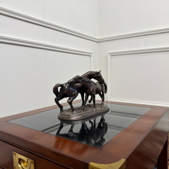 Scultura in bronzo di due cavalli – Sculture (photo 2 of 8)