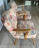 Coctailfauteuil Mid Century set