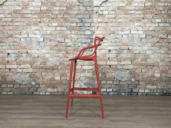 Image 1 of Kartell Masters Barstool ruggine arancione