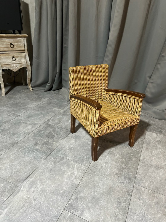 1 x sedia relax classica per bambini 3 - 5 anni, rietveld opdracht, Poltrone, Legno, Altro, Beige (foto 2 di 6)