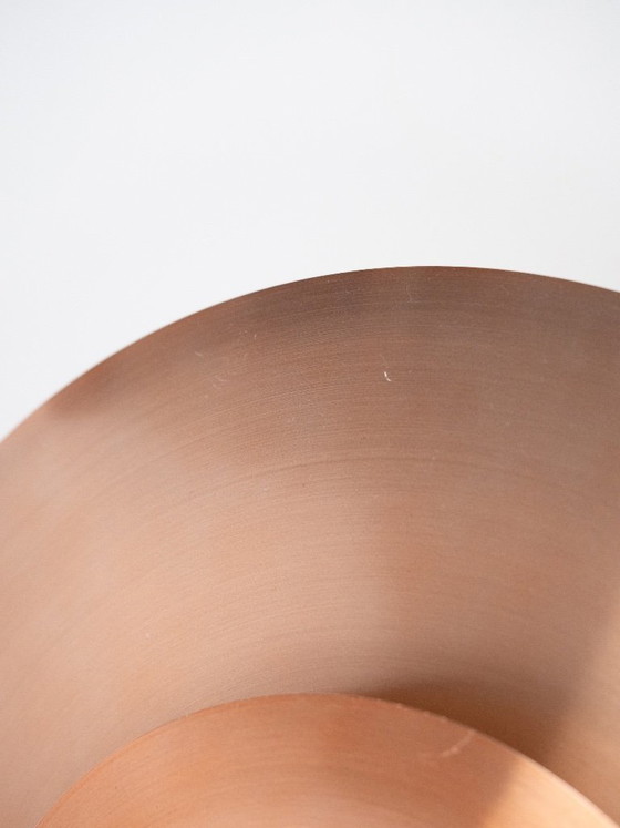 Image 1 of Danish vintage copper pendant lamp from 1980s