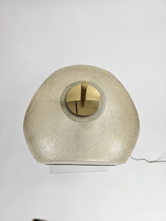 Image 1 of Lampada da tavolo italiana in fibra di vetro