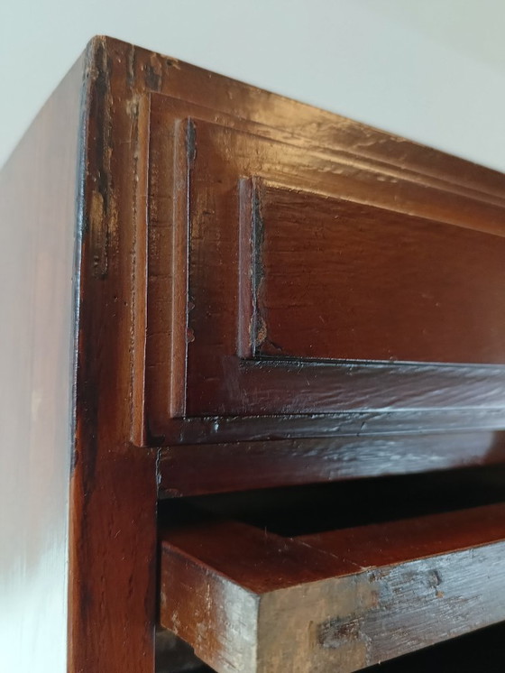 Image 1 of Vetrina per merceria inglese con cassetti in vetro