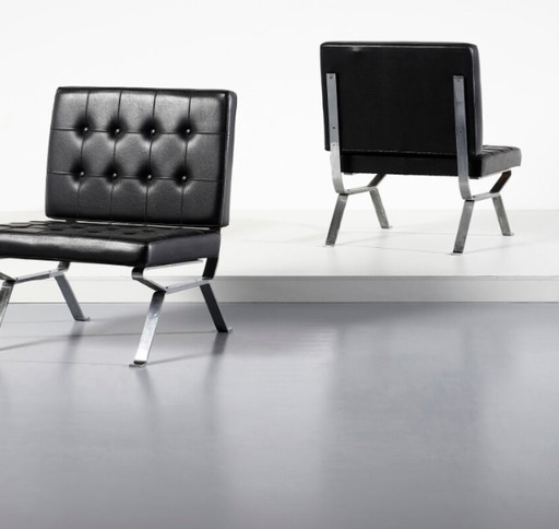 Pair of "Dione" Armchairs by Gastone Rinaldi