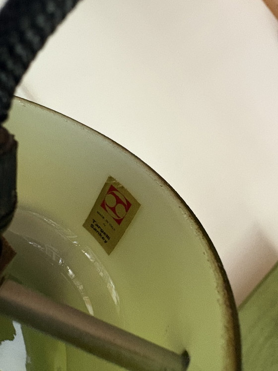 Image 1 of Lampada a sospensione Targetti Sankey in vetro opalino verde