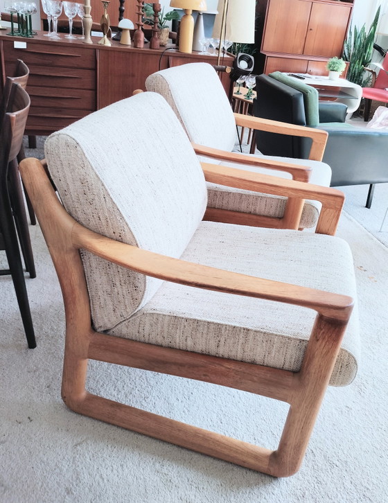 Poltrona vintage in teak danese, Silkeborg – Poltrone, Wool, Wood (photo 11 of 12)