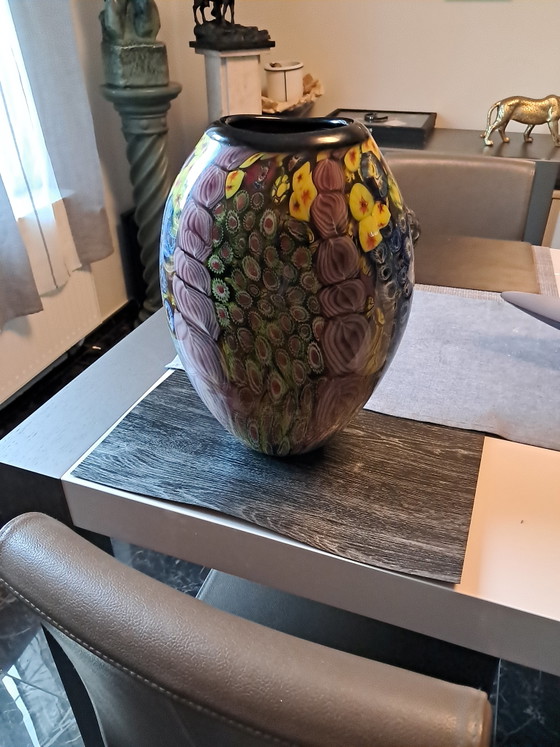 Superb vase – Artisan, Glass (photo 2 of 6)