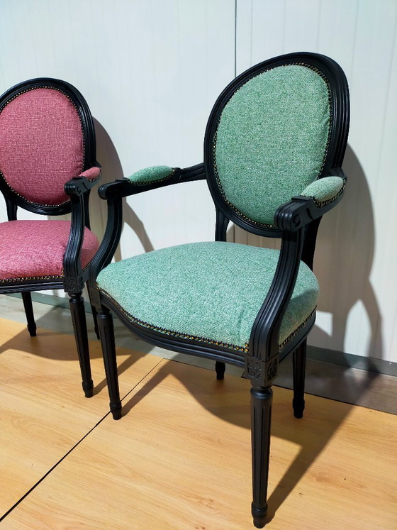 Set di poltrone vintage – Textile, Wood (photo 4 of 7)