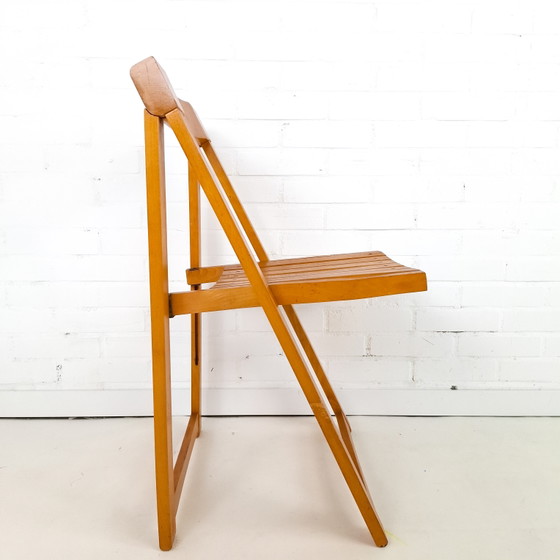 Vintage houten klapstoel Triëst Aldo Jacober jaren 70 – Klapstoelen, Wood (photo 4 of 7)