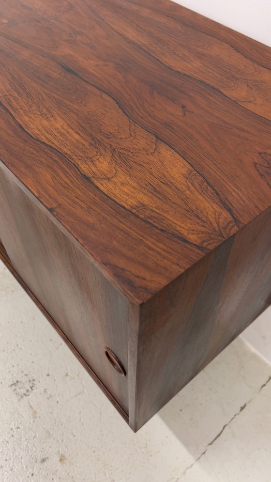 Image 1 of Credenza a muro in palissandro di Kai Kristiansen per Feldballes, anni '60