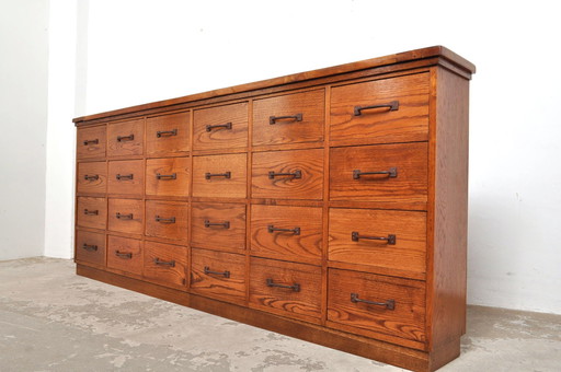 Vintage Oak Chest of Drawers XL 1930s