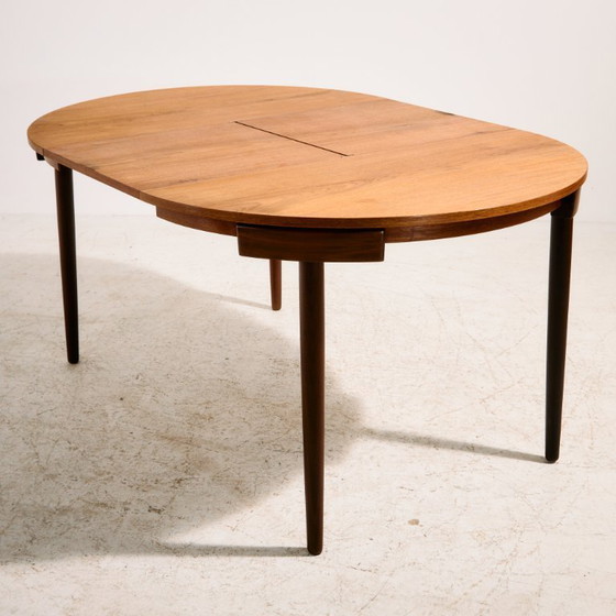 Image 1 of MK11690 Esszimmerset aus Teakholz von Hans Olsen für Frem Røjle, 5er-Set