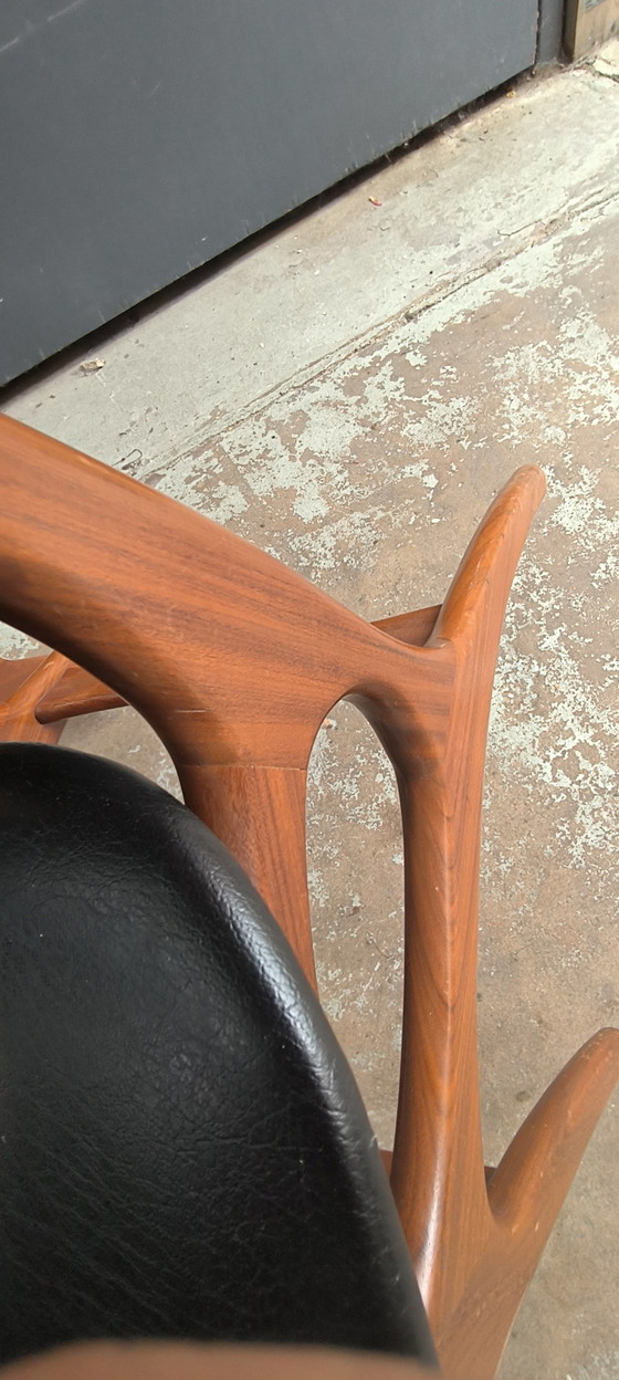 Image 1 of 4 vintage retro design jaren 60 Pynock Wierden stoelen 