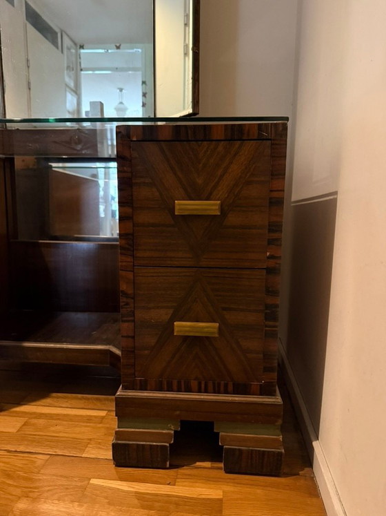 Art-Deco kaptafel – Hout (photo 2 of 8)