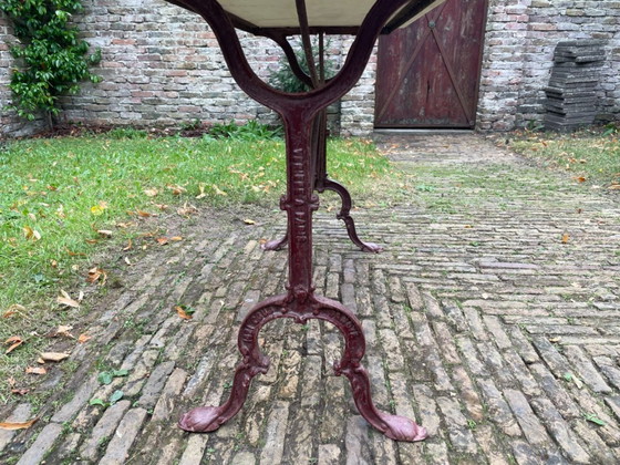 Image 1 of Table de jardin Table de bistrot Veriere Court Damoye Paris