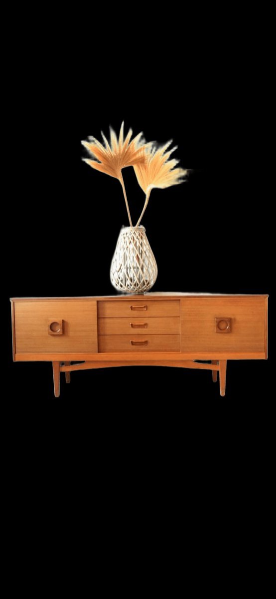 Credenza Mid-Century Modern in teak di Mogens Kold, 1962 – Credenze, Mid Century Modern (photo 9 of 9)
