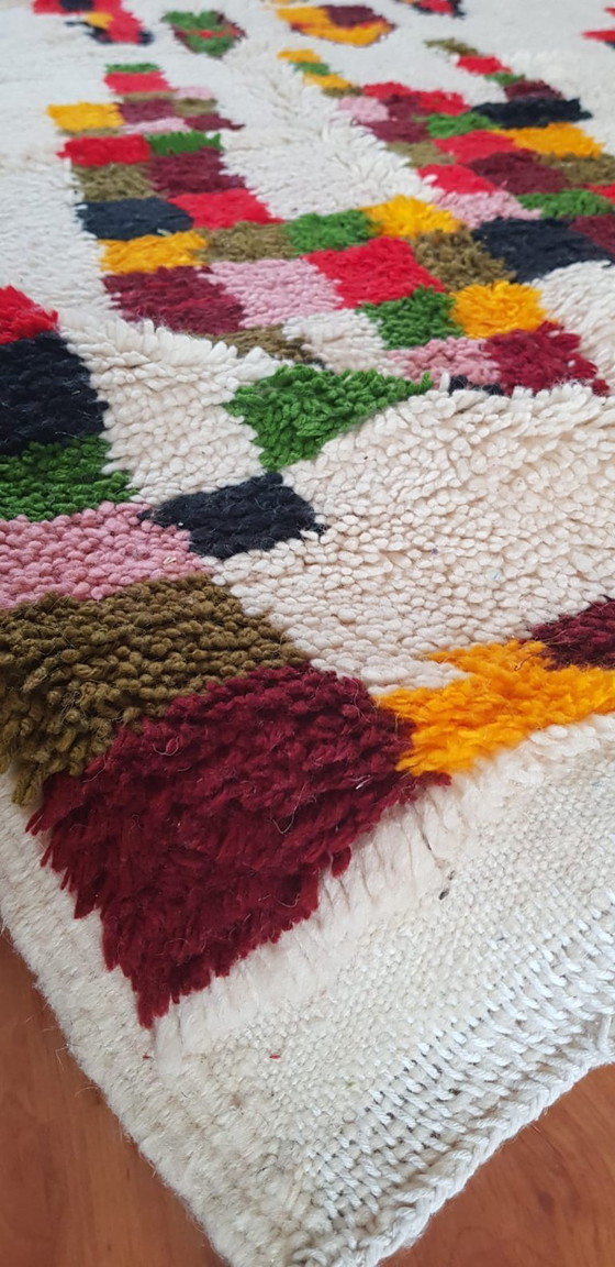 Image 1 of Handgeknoopt Berber kleed wol 255x150cm