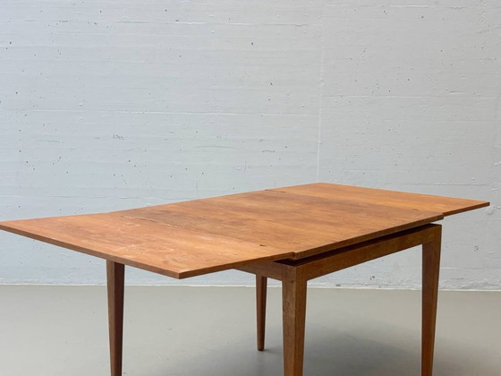 Image 1 of Extendable mid-century table in Danish style