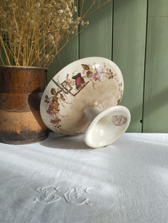 Image 1 of Frutero de piedra de hierro E. Bourgeois Grand Dépôt Birds