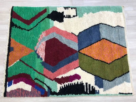 Alfombra bereber hecha a mano de pura lana 3x2 m – Wool (photo 5 of 11)