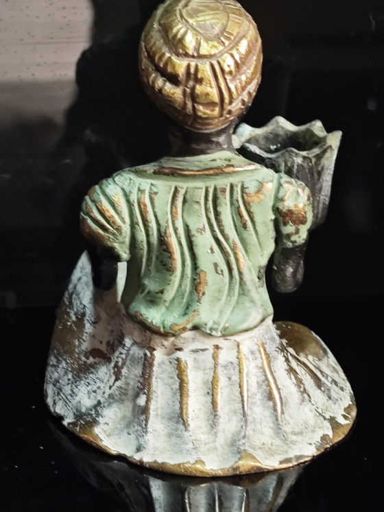 Orientalist Statuette – Sculpture, Metal (photo 8 of 13)