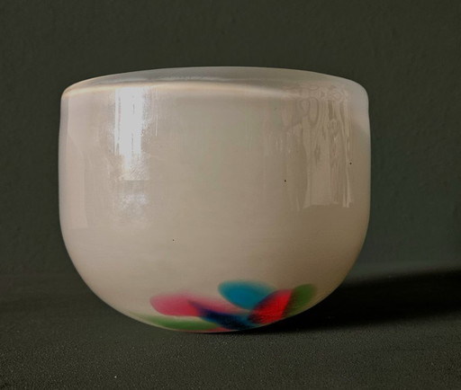 Willem Heesen (1925-2007), vase en verre unica
