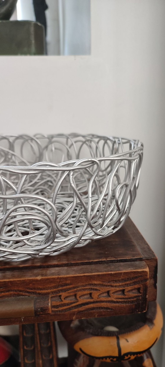 Signed Alessi "Blow Up" Fratelli Campana design bowl, Table accessories, Metal, Silver (photo 11 of 15)