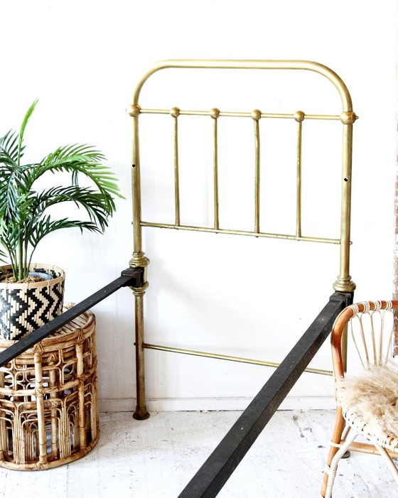 Letto da giorno vintage francese in ottone, anni '60 – Letti da giorno (photo 12 of 17)
