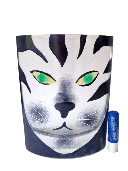 „Steninge Slott“ Schweden – Katzenvase von Britten Pååg – signiert – 1863 Gramm!