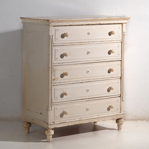 Commode ancienne de style provincial français – Europe Centrale, circa 1900