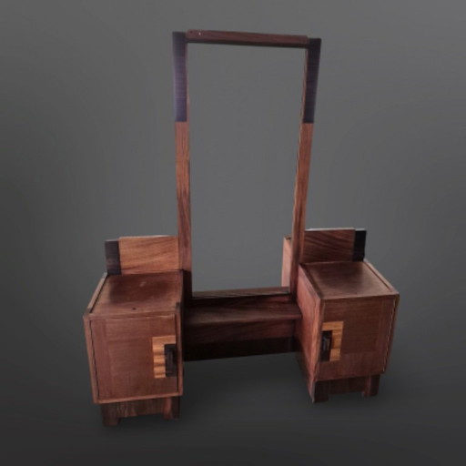 Amsterdam school dressing table 't Woonhuys, Netherlands 1920s