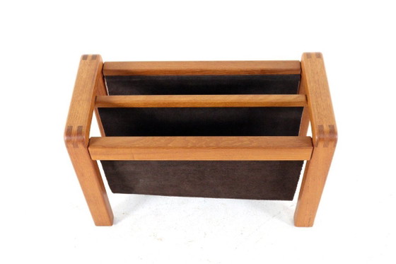 Salling Stolefabrik Reading Tray Magazine Rack Storage Holder Vintage Danish Design – Wood (photo 5 of 15)