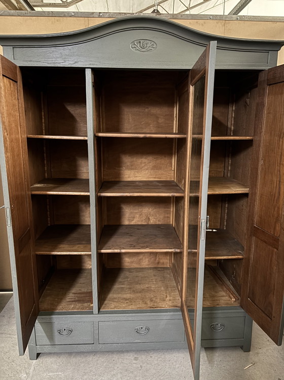 Image 1 of Brocante display cabinet / buffet cabinet