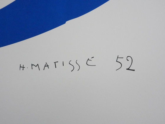Henri Matisse : Nu Bleu II, Lithographie Signée – Lithographies et sérigraphies, Paper (photo 3 of 6)